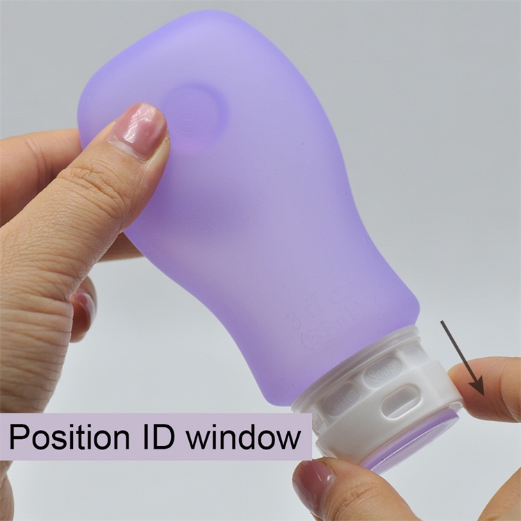 Loj Los Pov Thawj Pov Thawj Txiaj Ntsig Teeb Large Leak Proof Travel Bottle Set